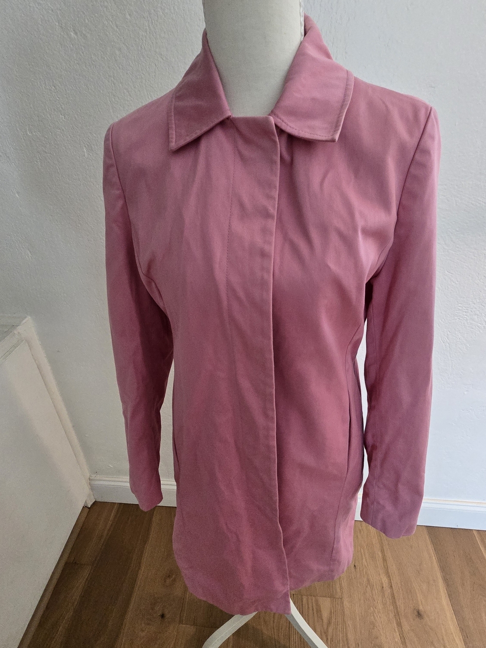 Vintage GAP Women's Rose Pink Coat Y2K